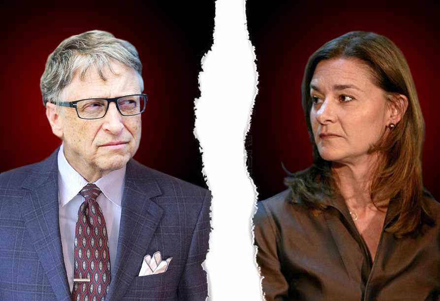 Image of Bill and Melinda Gates illustrating divorce