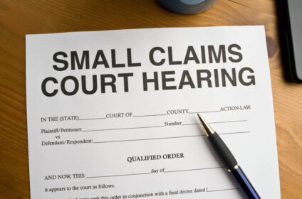 Small Claims Court Hearing Qualified Order